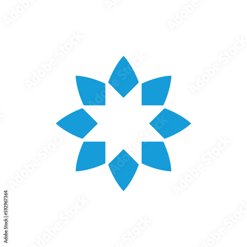 Anatolian Culture Motif Colorful Abstract Carpet and Rug Pattern Logo Turkish Design Template Vector a265