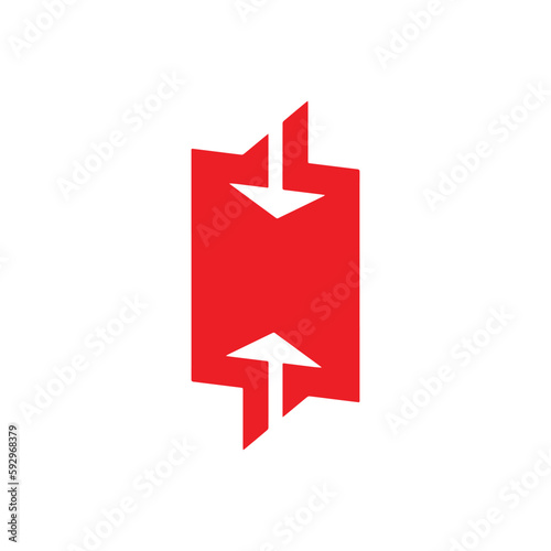 elevator logo up down symbol bait logo a3