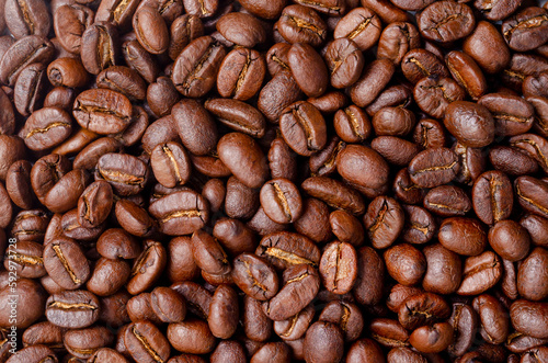 The Full frame Coffee Beans background