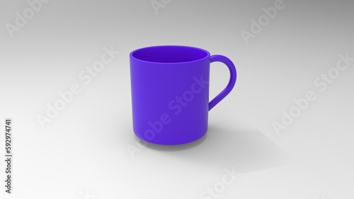 a simple illustration of a cup