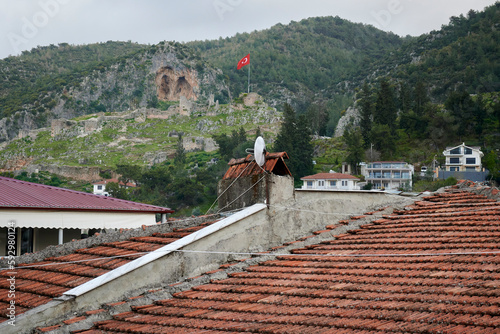 Mountain Tombs: Architectural Legacy of Amintas in Fethiye photo