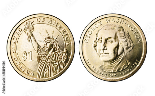 one dollar us 