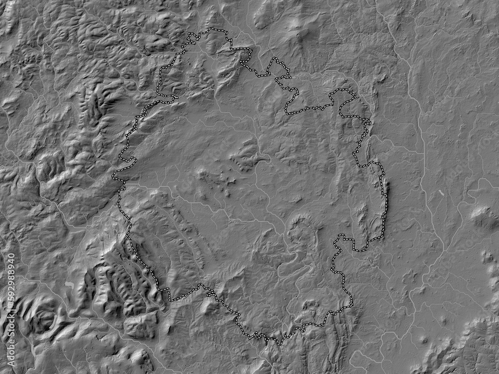Herefordshire, England - Great Britain. Bilevel. No legend Herefordshire, England - Great Britain. Bilevel. No legend
