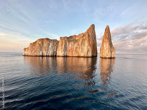 The Kicker rock of the Galápagos Islands
