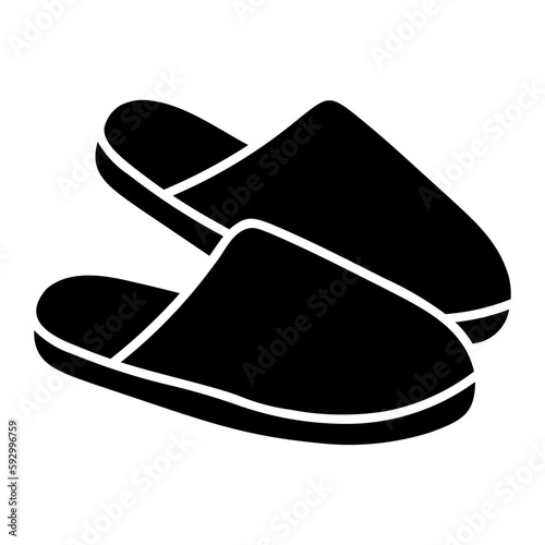 slippers icon photo