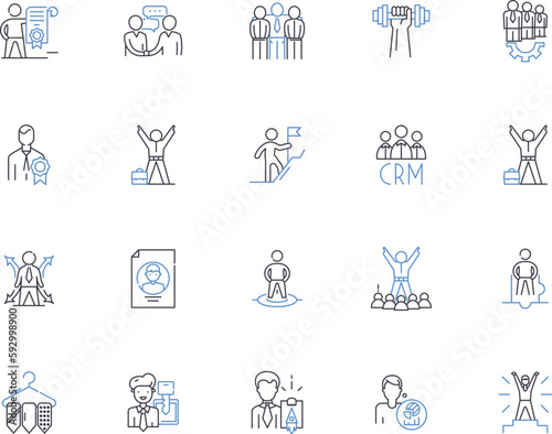 Men culture outline icons collection. Masculinity, Tradition, Identity, Values, Rites, Practices, Habits vector and illustration concept set. Beliefs, Family, Customs linear signs