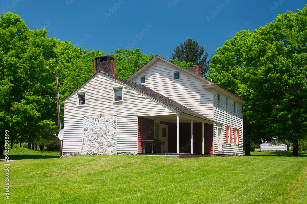 Obraz premium the historic millbrook village new jersey