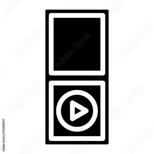 mp3 player glyph 