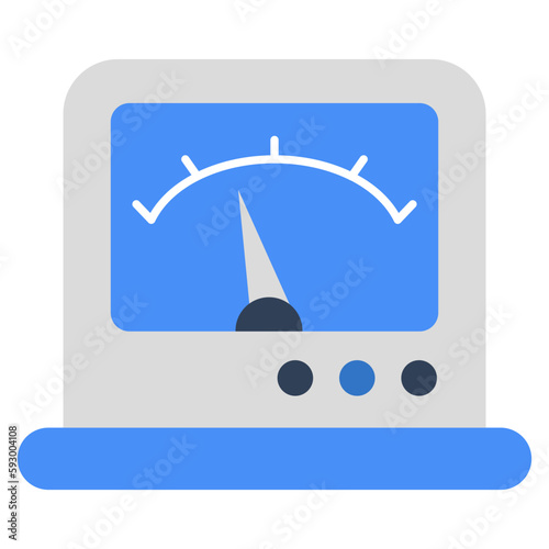 Vector design of speedometer 