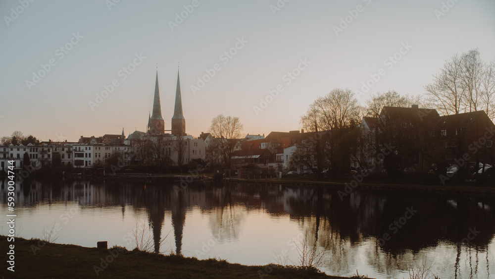 Fototapeta premium Lake Crow