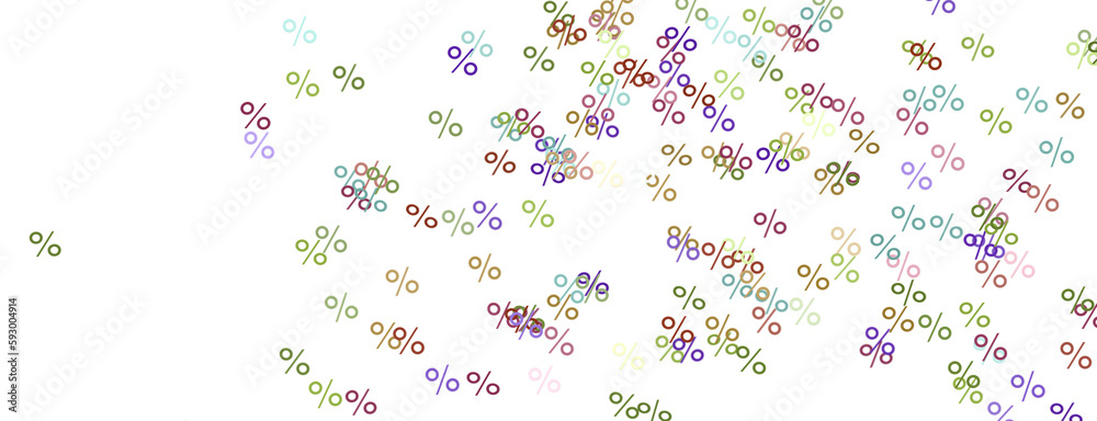 3d Sales icons floating in the air 3D rendering 3d Sales icons floating in the air 3D rendering