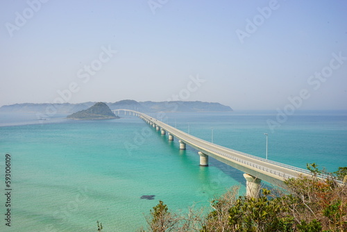 Tsunoshima Ohashi Bridge in Yamaguchi, Japan - 日本 山口県 角島大橋  © Eric Akashi
