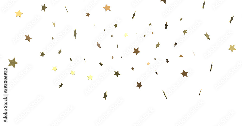 XMAS golden stars -