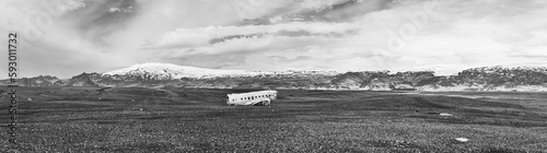 USA plane wreckage in Iceland © rafalszmidt