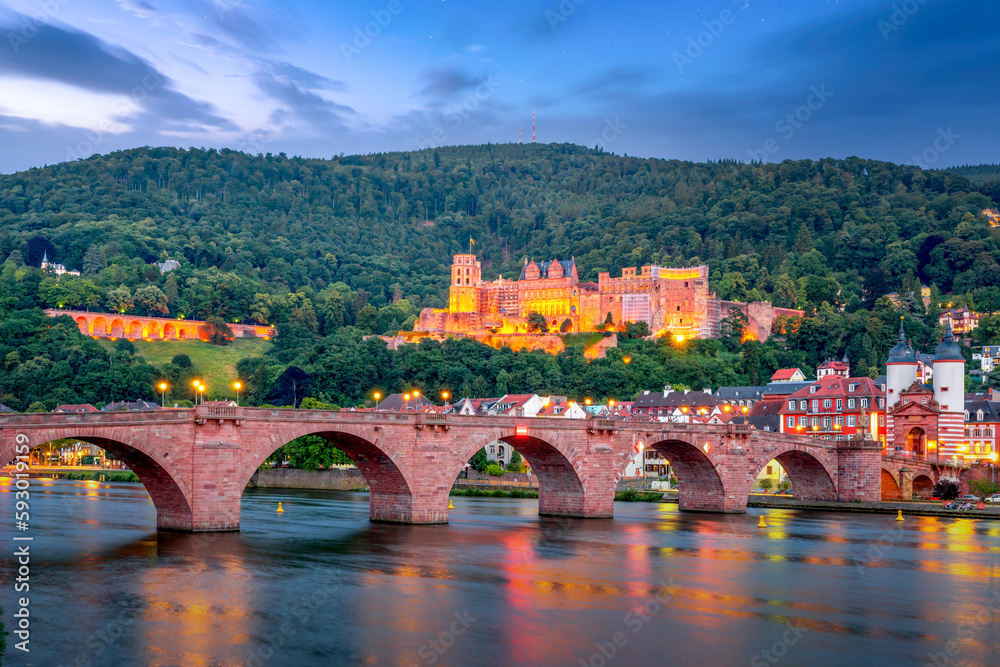 Schloss, Heidelberg, Deutschland 