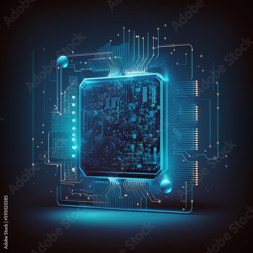 CPU, Microchip, processor, digital chip, AI Chip,