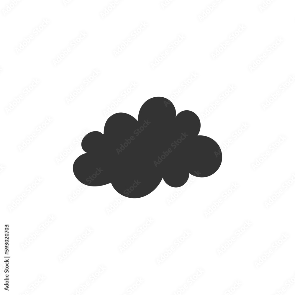 Hand drawn rain vector icon. Cloud flat sign design. Rainy cloud vector symbol pictogram. Rainfall icon. UX UI icon Hand drawn rain vector icon. Cloud flat sign design. Rainy cloud vector symbol pictogram. Rainfall icon. UX UI icon