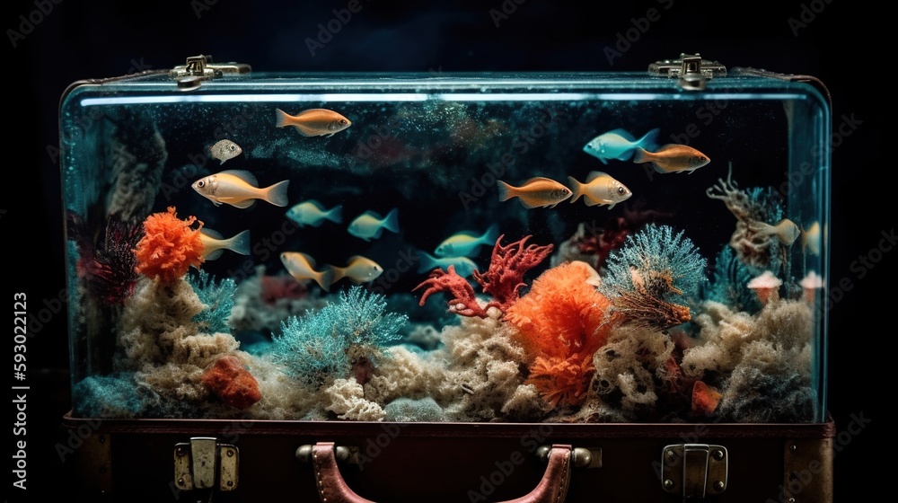 aquarium suitcase