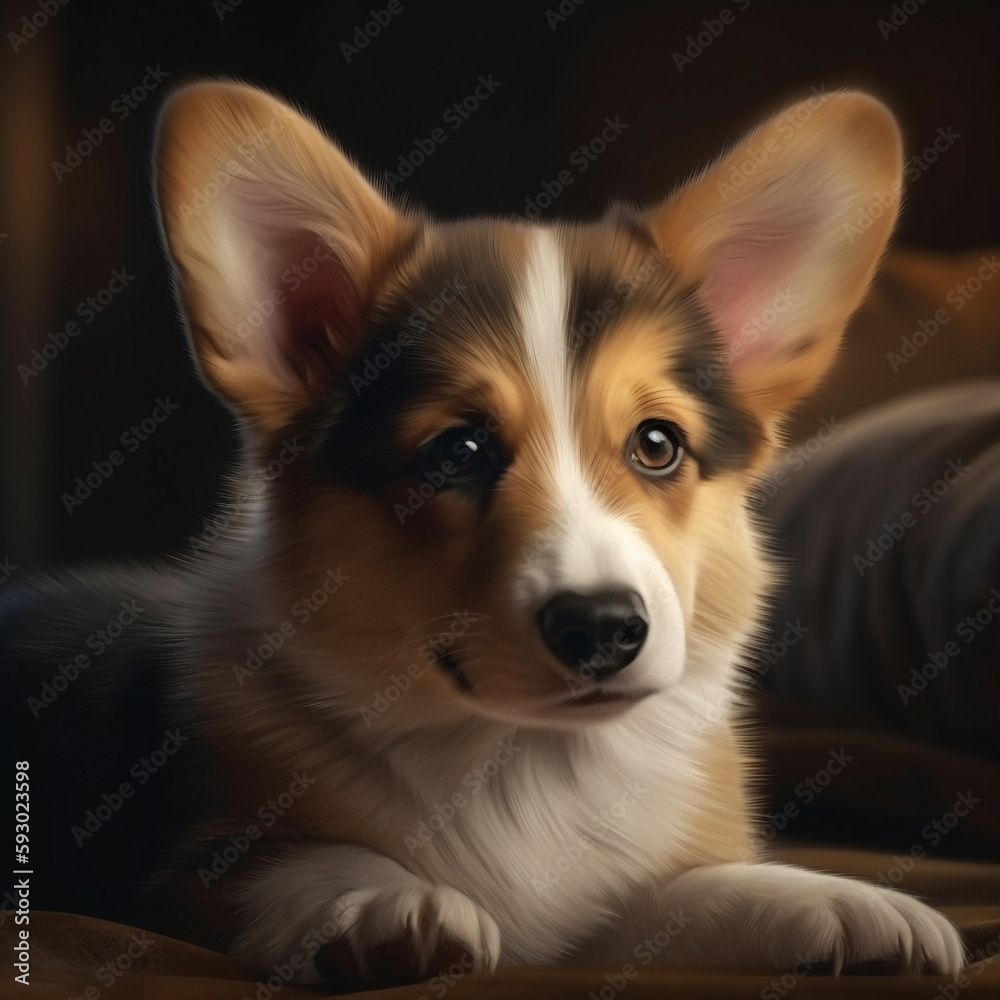 Preciosa imagen de vivos colores de tus compañeros mas fieles, los animales, disfruta de ella y de su tierna mirada Preciosa imagen de vivos colores de tus compañeros mas fieles, los animales, disfruta de ella y de su tierna mirada