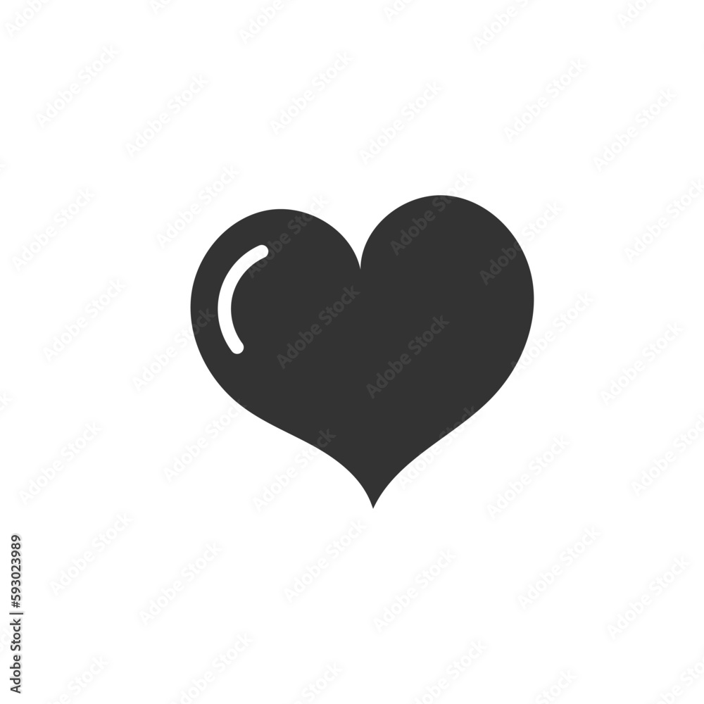 Hand drawn heart vector icon. Heart vector sign. Love heart icon. Valentines day heart icon. Heart flat symbol. UX UI icon Hand drawn heart vector icon. Heart vector sign. Love heart icon. Valentines day heart icon. Heart flat symbol. UX UI icon