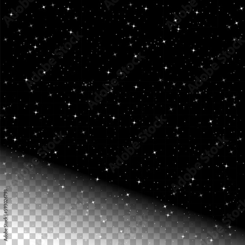 Night sky pattern