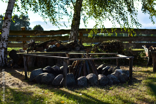 Fototapeta Naklejka Na Ścianę i Meble -  Ognisko