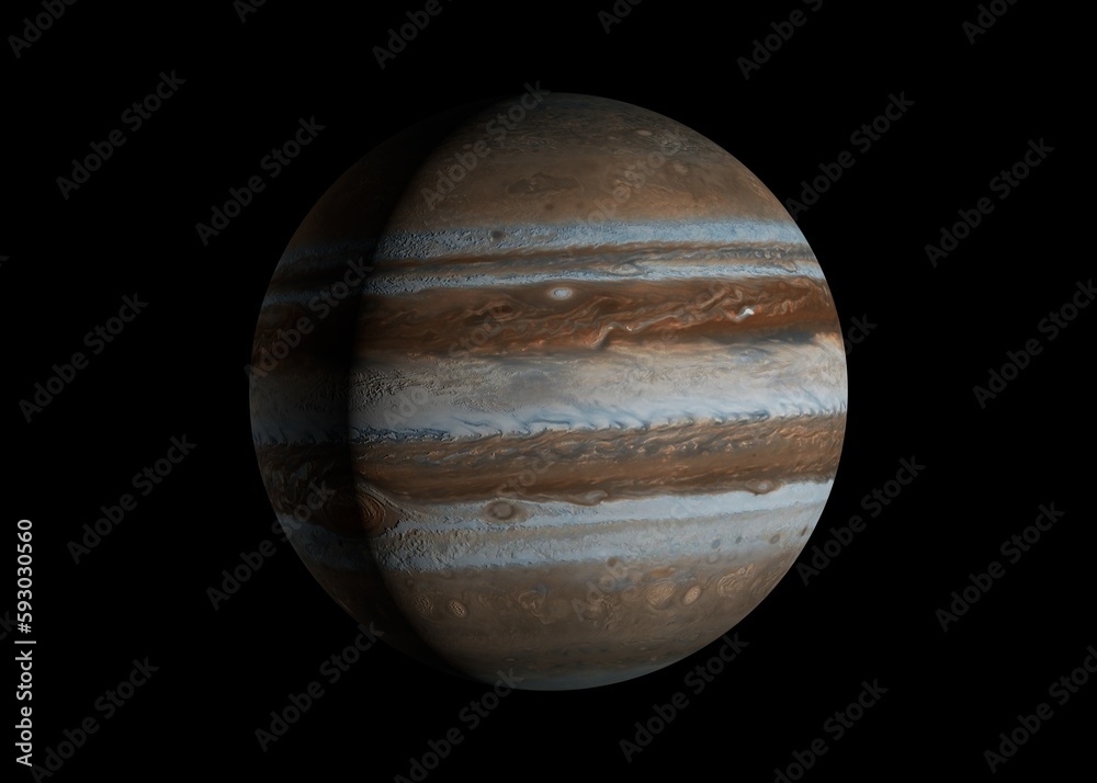 Jupiter in space High resolution, space exploration Jupiter in space High resolution, space exploration