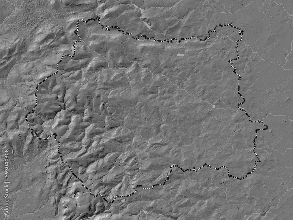 West Yorkshire, England - Great Britain. Bilevel. No legend West Yorkshire, England - Great Britain. Bilevel. No legend