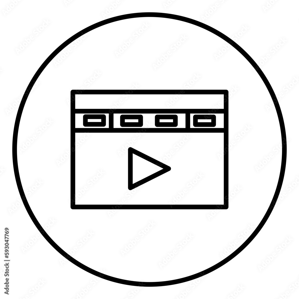 video player icon video player icon