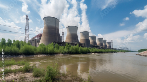 Power plants producing from coal Generated AI