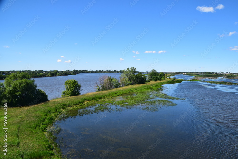 Ruisseau de Feu on north shore of montreal