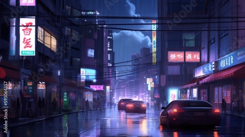 Tokyo Gaming Art Game Environments Background © Damian Sobczyk
