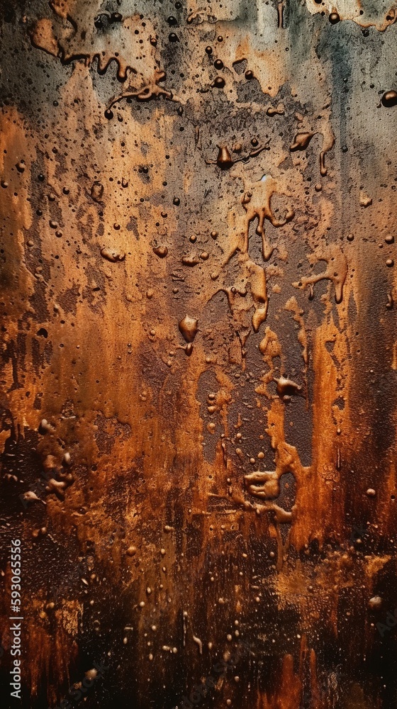 Plancha Metal oxidada - Generative ai