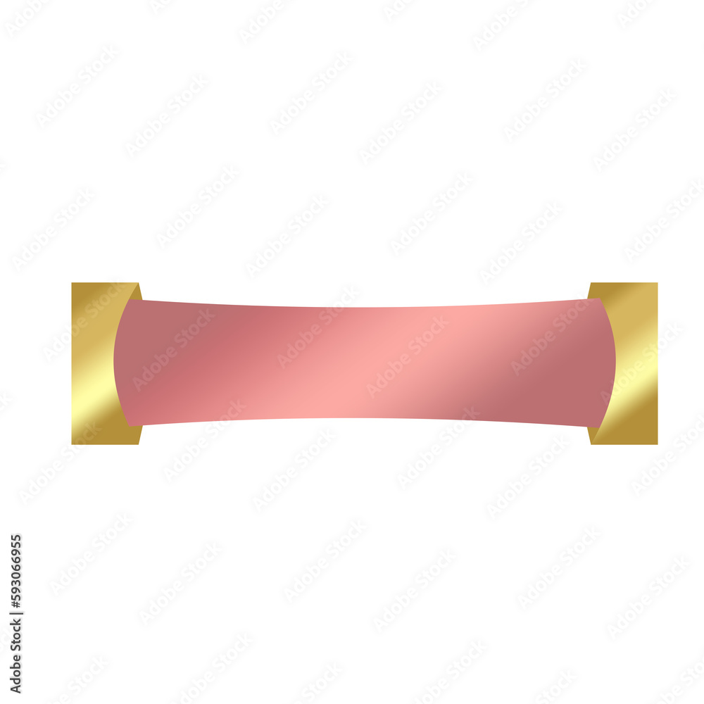 gold pink banner and bottom bar gold pink banner and bottom bar