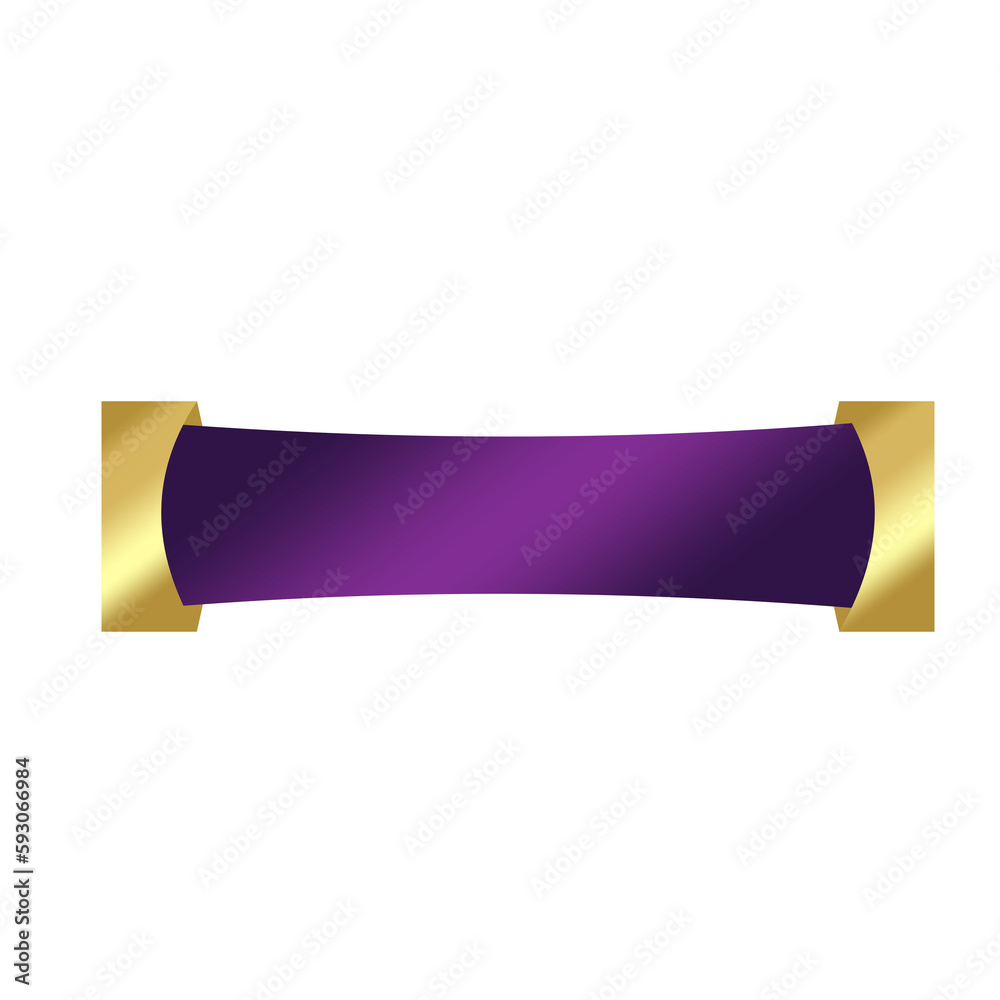 purple gold banner and bottom bar purple gold banner and bottom bar