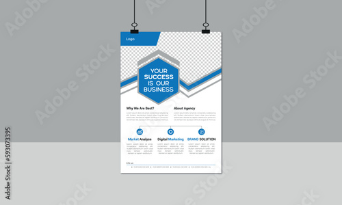 modern trend professional business flyer design corporate vector file 