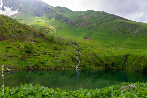 picturesque mountain stream