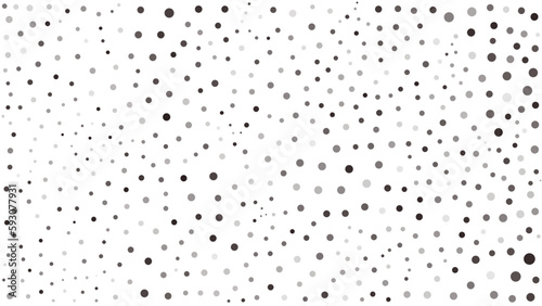 circle texture vector background. Monochrome pattern. Stone terrazzo. Abstract geometric dots background. Pop Art comic gradient black, grey white texture. 