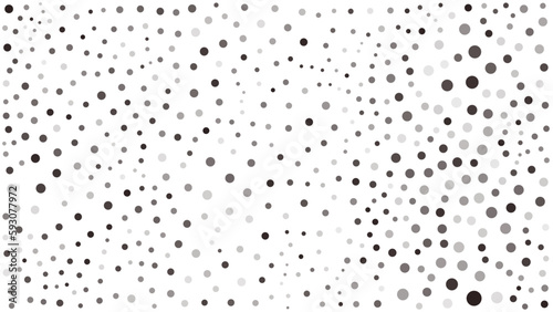 circle texture vector background. Monochrome pattern. Stone terrazzo. Abstract geometric dots background. Pop Art comic gradient black, grey white texture. 