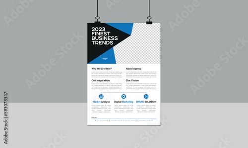 modern trend professional business flyer design corporate vector file 