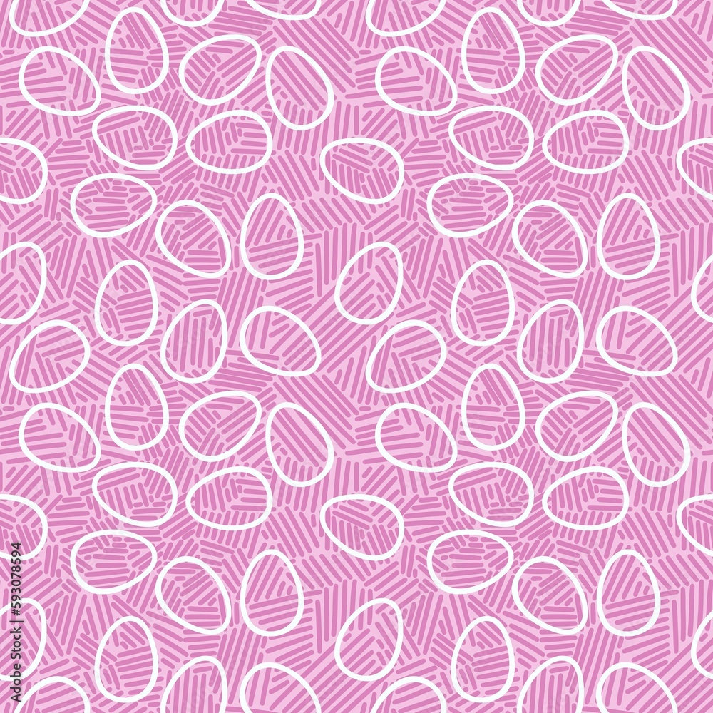 Easter eggs seamless spring pattern for kids clothes print and notebooks and wrapping paper and fabrics