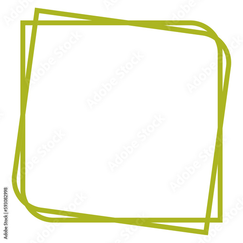 modern frame square and rectangle vector