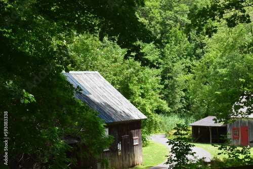 Rivia trail in Drummondville, Quebec