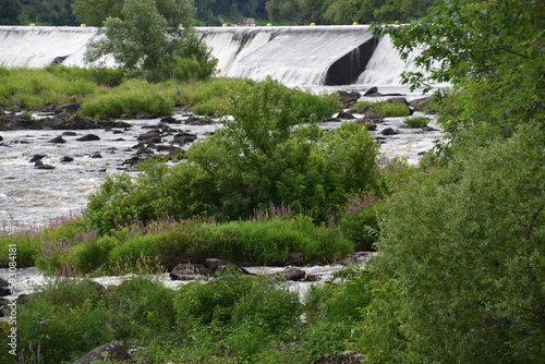 Rivia trail in Drummondville, Quebec