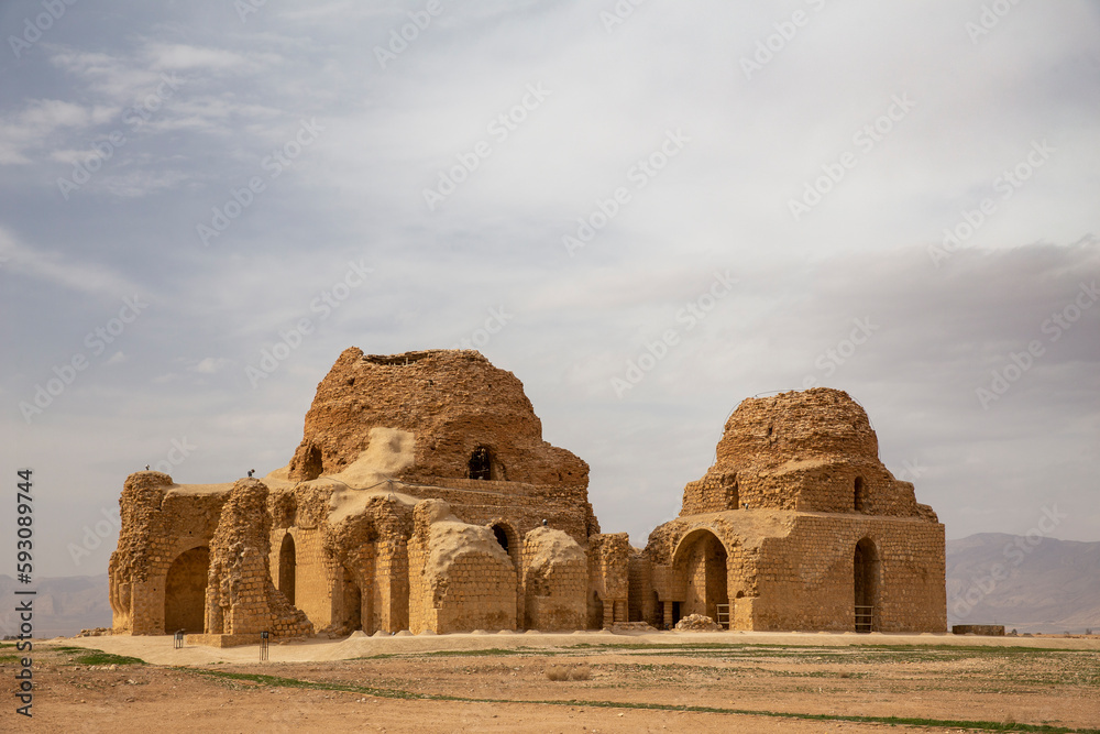 Sasanid Palace of Bahram Gur, Sarvestan, Iran