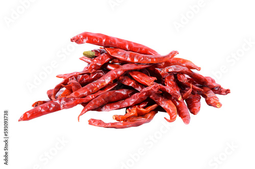 Dried chilli on transparent png