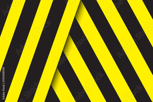 Warning yellow black pattern vector, screensaver