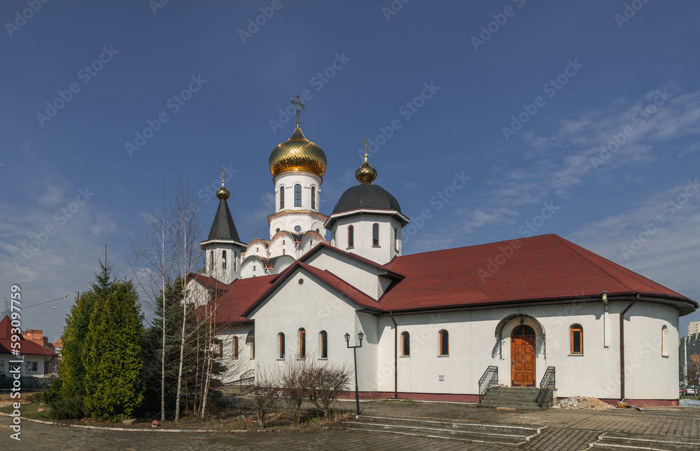 Church of Xenia of Petersburg and the Temple in honor of the Archangel Michael in Minsk. 