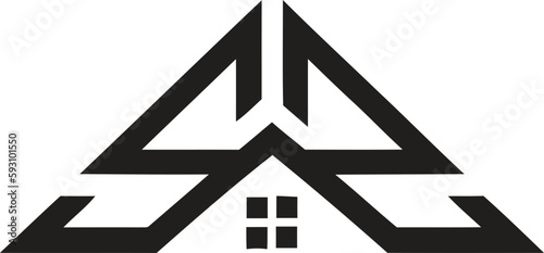 ss real estate logo design