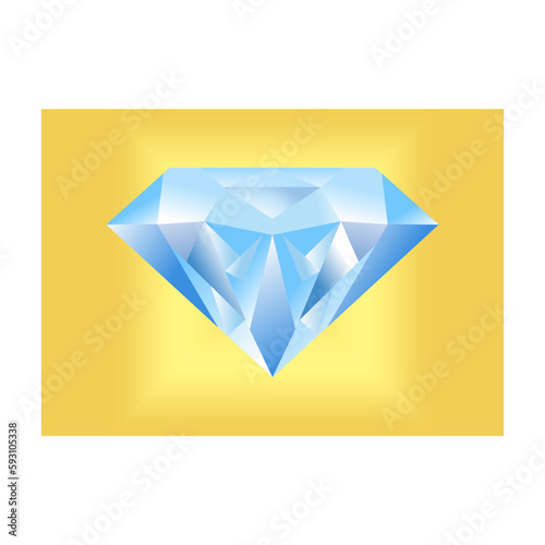 luxury diamond logo, beautiful and elegant